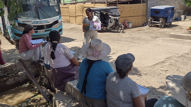 Municipalidad continua con las charlas informativas a comedores populares en alimentación saludable