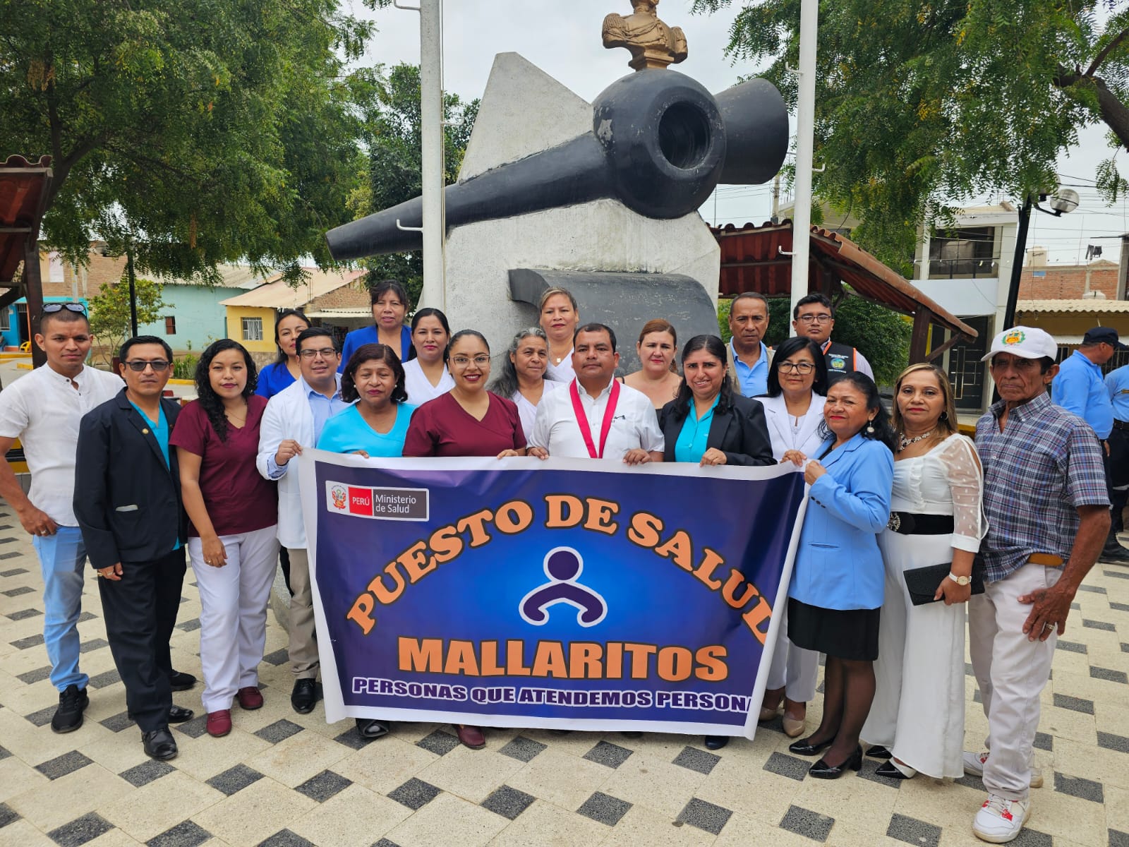 El alcalde de Marcavelica participó en ceremonia por el 37° aniversario del puesto de salud Mallaritos