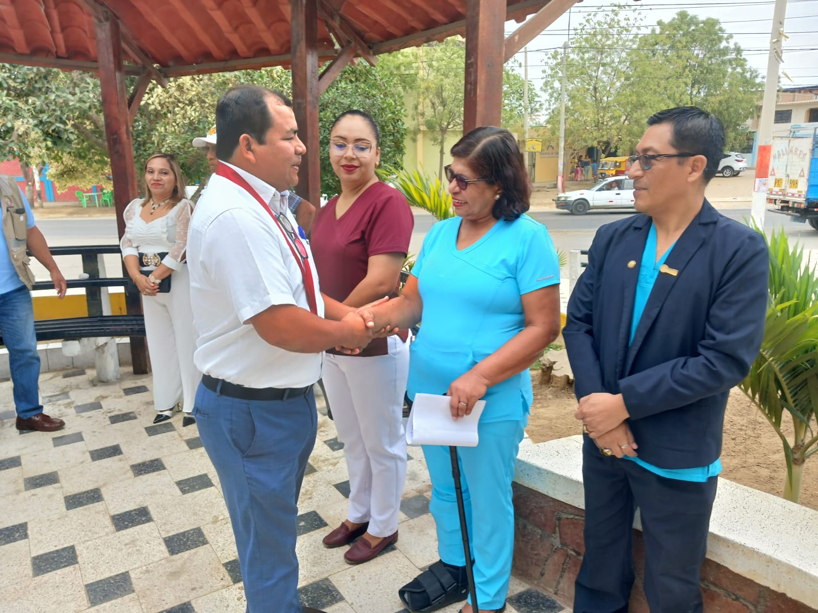 El alcalde de Marcavelica participó en ceremonia por el 37° aniversario del puesto de salud Mallaritos