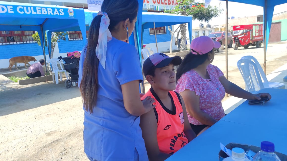 Campaña médica gratuita llegó al distrito de Culebras