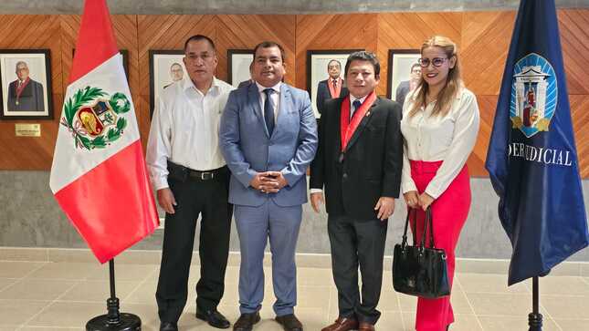 Alcalde de Marcavelica impulsa acciones conjuntas con la corte superior de justicia de Sullana