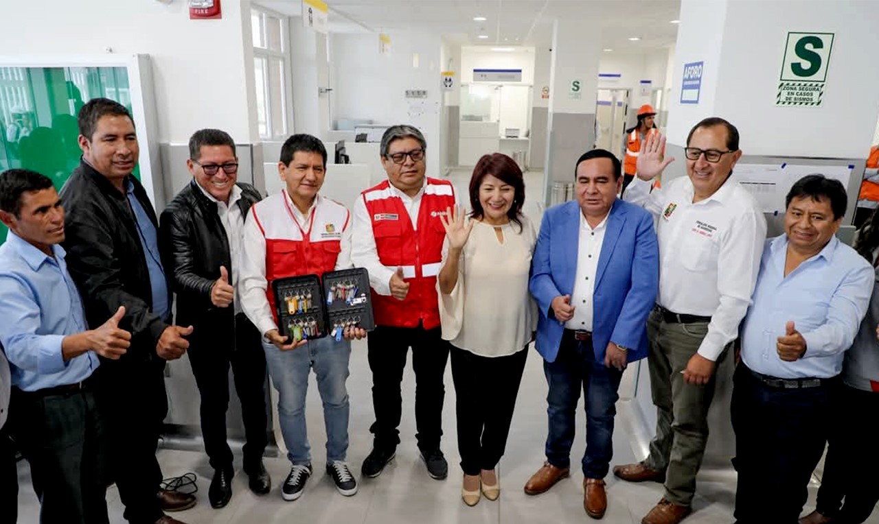 Entrega del nuevo hospital San Juan de Matucana