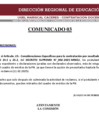 Vista preliminar de documento COMUNICADO N° 03 - CONTRATACIÓN DOCENTE