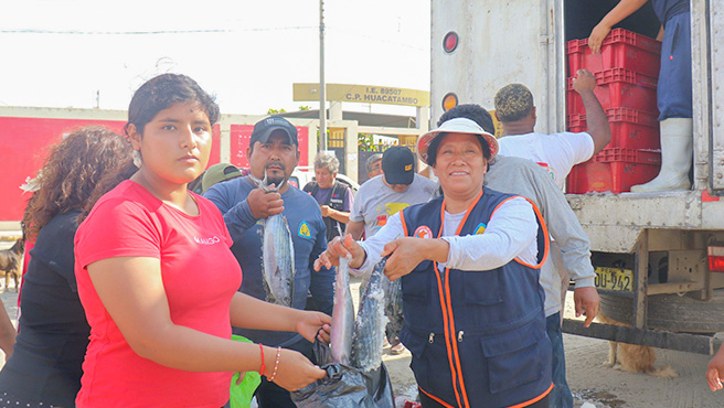Vuelve la repartición de Pescado