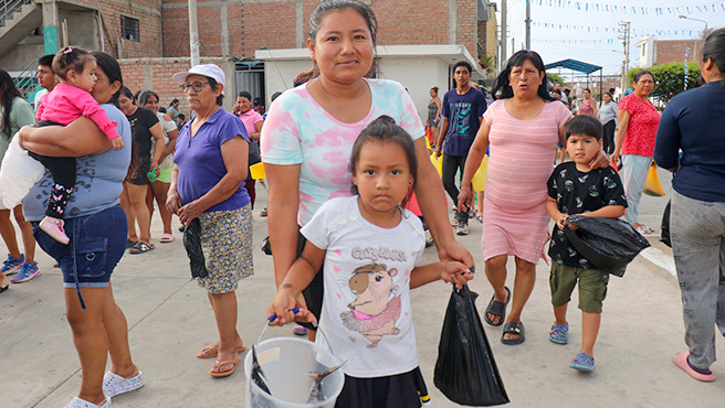 Vuelve la repartición de Pescado
