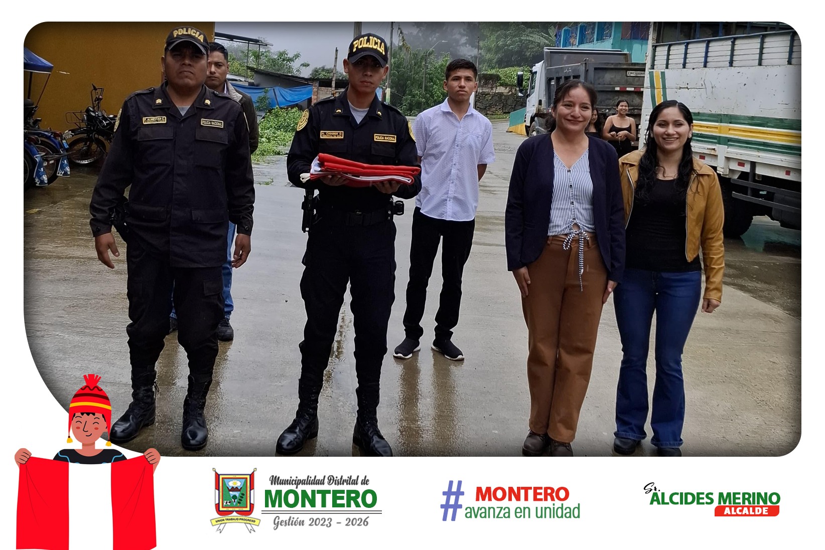 Izamiento Dominical del Pabellón Nacional del Perú