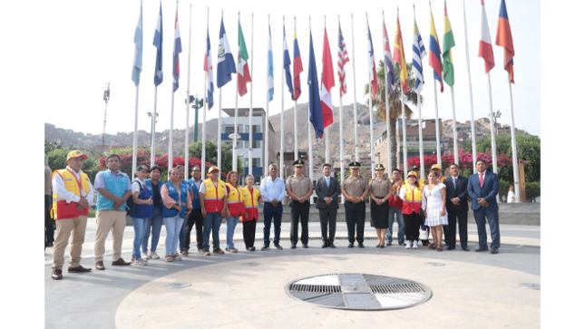 Este acto fue organizado por la Comisaría de El Agustino, a cargo de Cmdte. PNP. Rogger Terrones Chávez, con el objetivo de fomentar los valores y el respeto a nuestros símbolos patrios en nuestra comunidad. Se contó con la distinguida participación de los integrantes de las Juntas Vecinales.