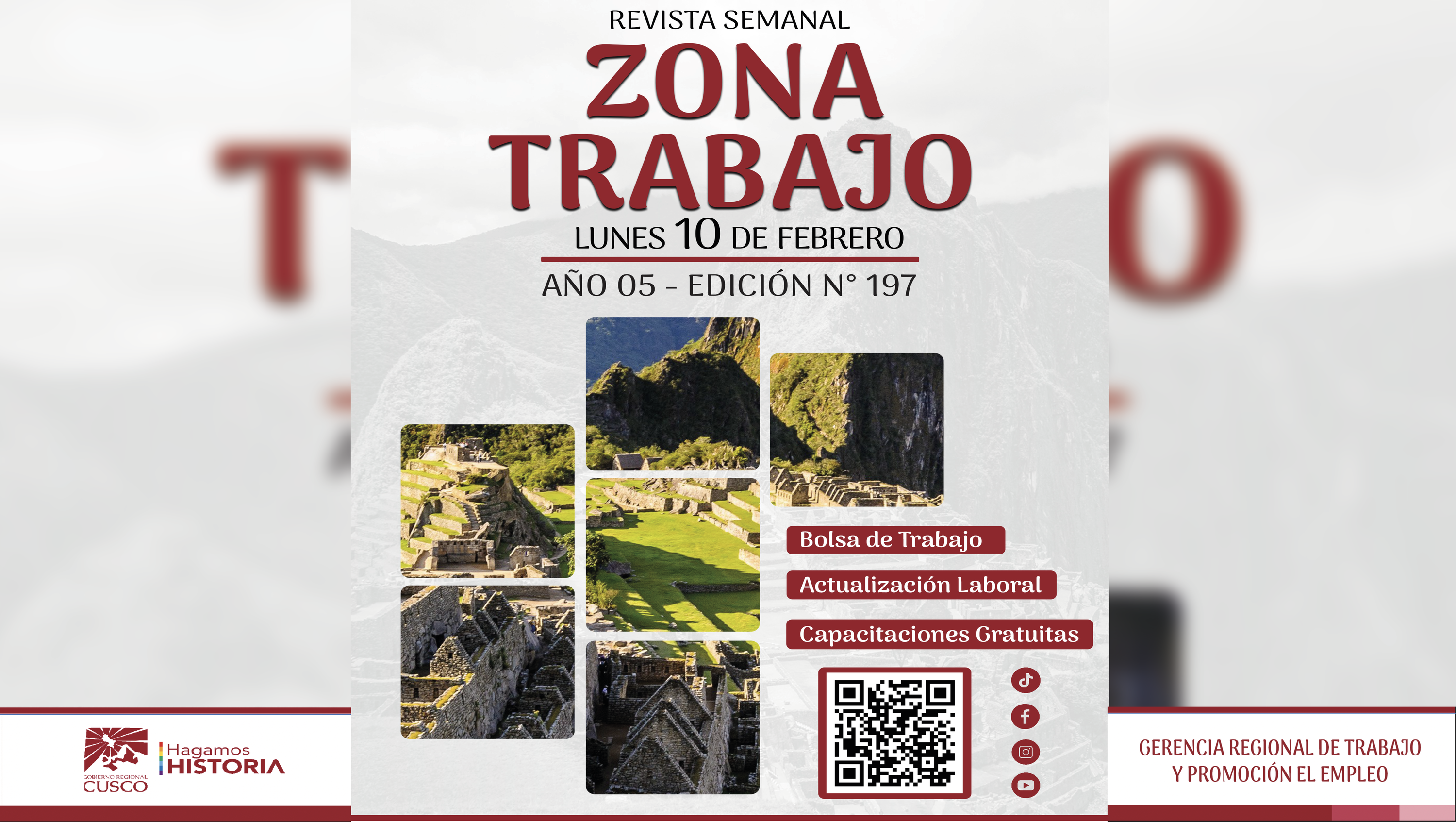 Revista de Empleo ZONA TRABAJO CUSCO Edición N°197
