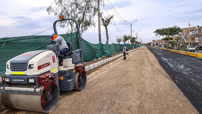 MTC garantiza renovación de av. Morales Duárez antes de la inauguración del nuevo Aeropuerto Jorge Chávez