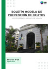 Vista preliminar de documento Boletín Modelo de Prevención de Delitos. Edición N°25. Agosto 2024