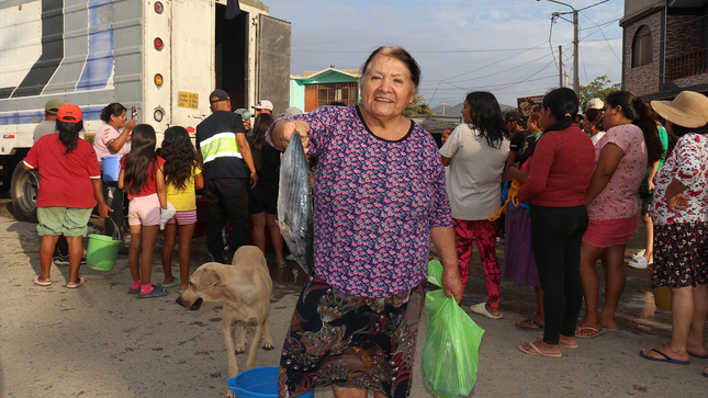 "Más de 200 familias se benefició con pescado bonito gratis"
