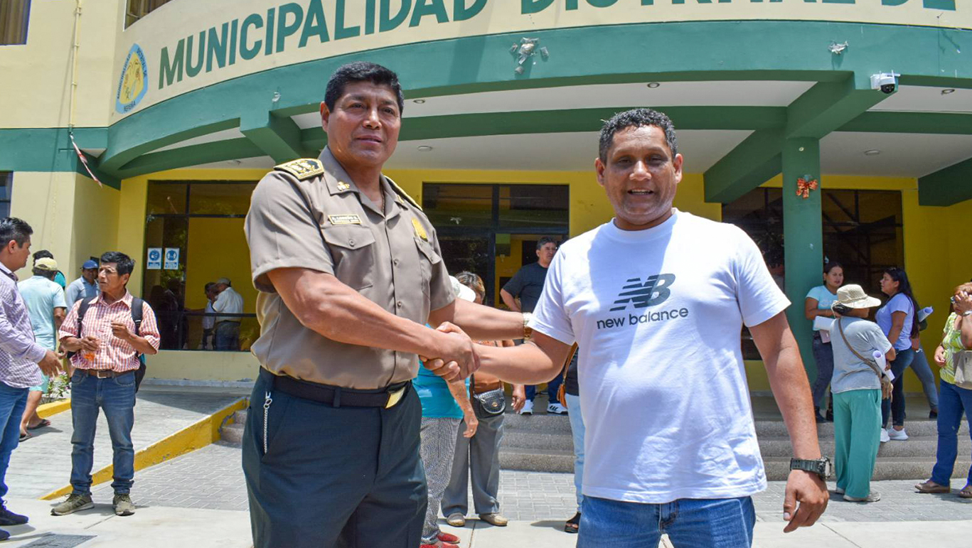 Articulamos esfuerzos con la Policía Nacional del Perú