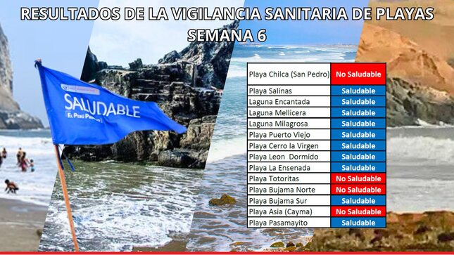 Playas Saludables 2025 de la RIS Chilca Mala - 6ta Semana