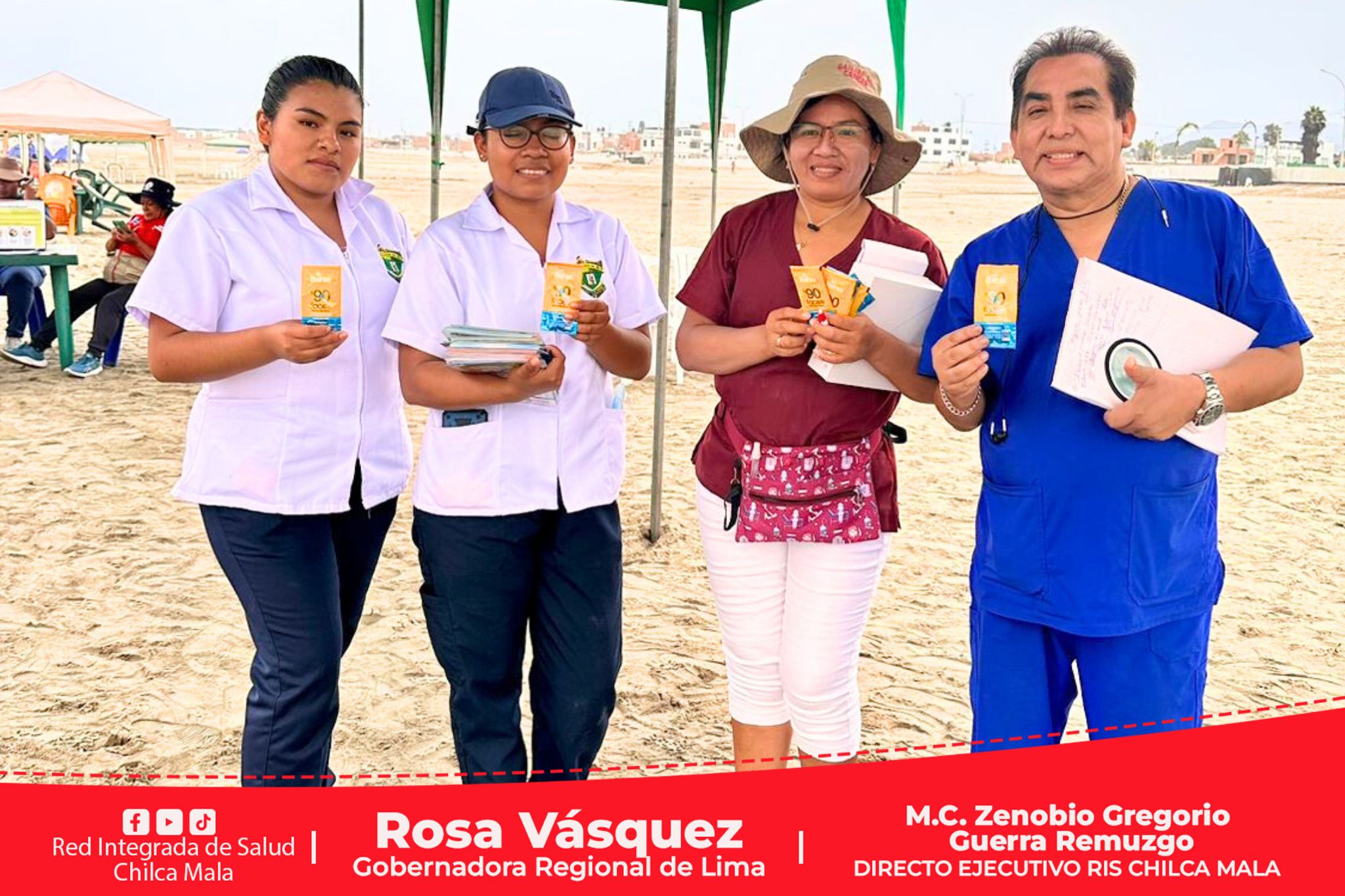 Gran Campaña de Salud por el Día del Lunar se realizó en Mala - Cañete.