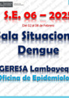 Vista preliminar de documento Sala Situacional Epidemiológica Dengue S.E. 06