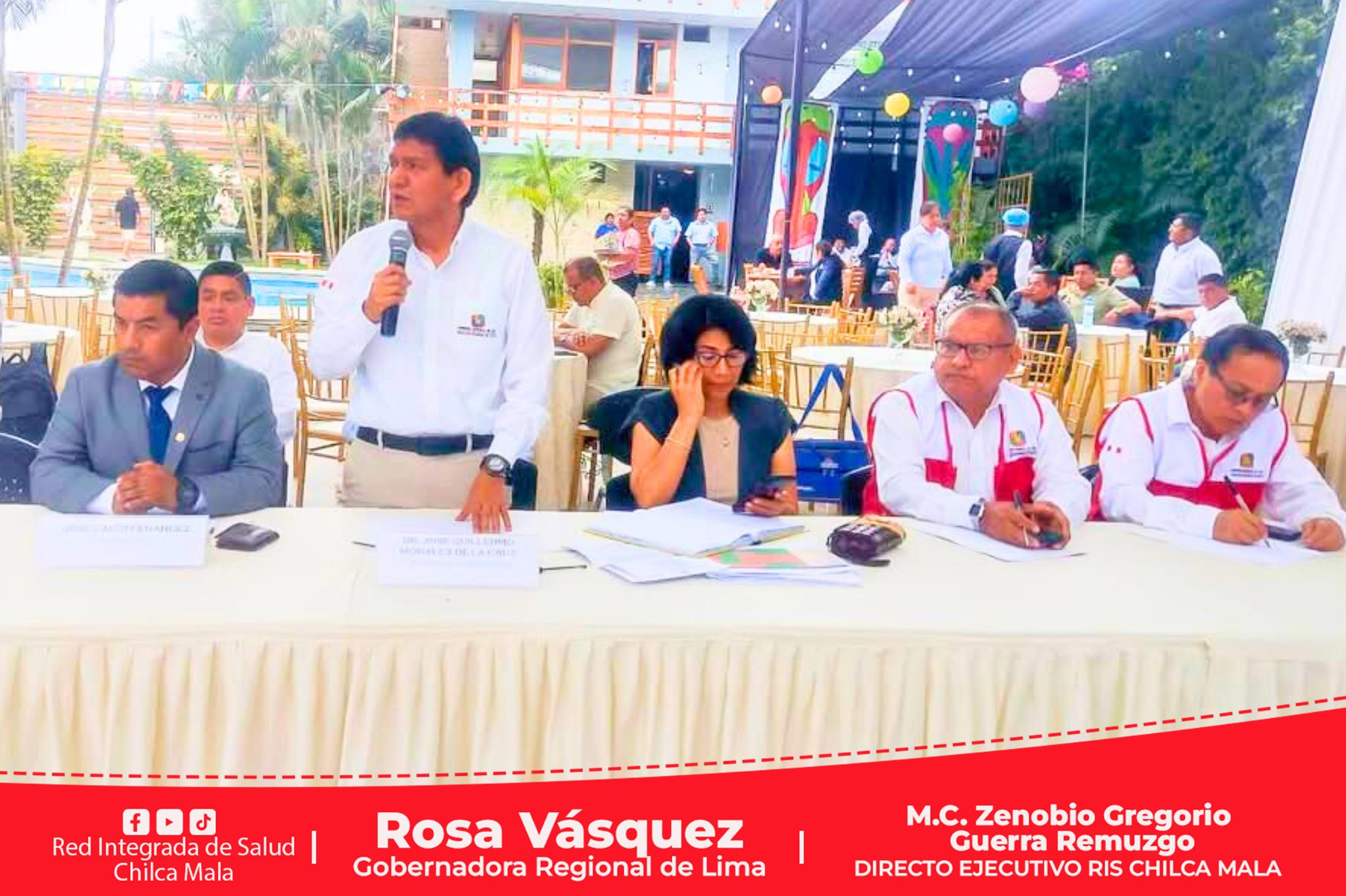 Director Ejecutivo de la RIS Chilca Mala participa de primera reunión del Comité Ejecutivo Regional de Salud en la provincia de Cañete