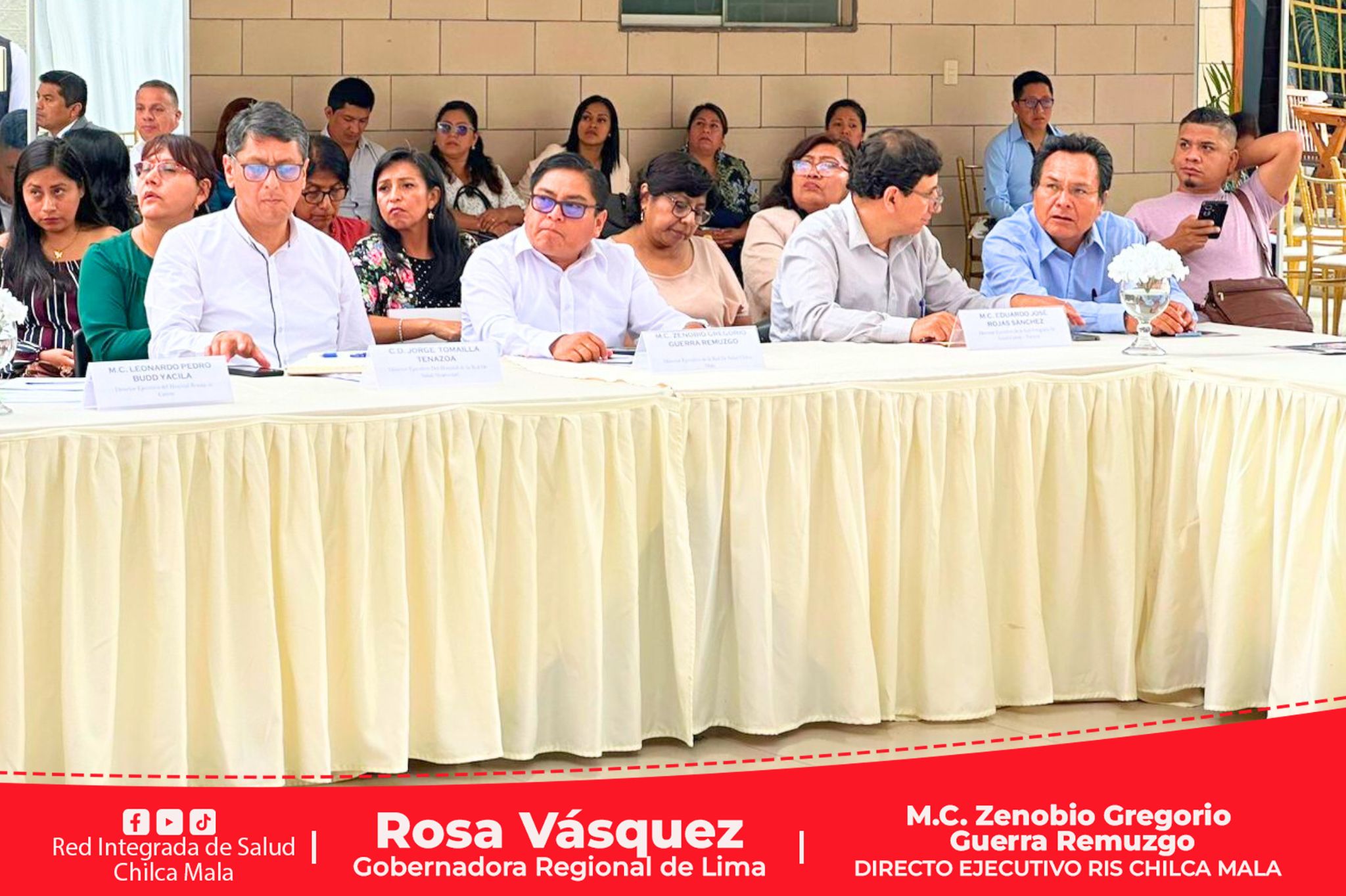 Director Ejecutivo de la RIS Chilca Mala participa de primera reunión del Comité Ejecutivo Regional de Salud en la provincia de Cañete
