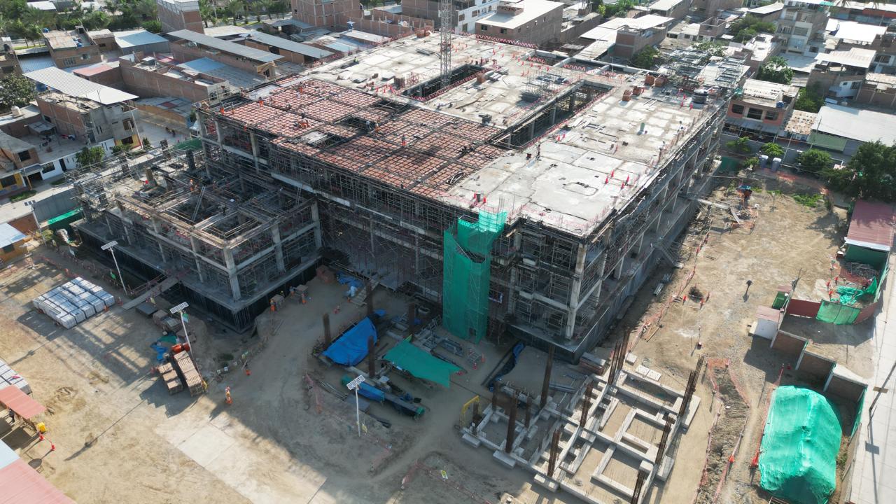 Lambayeque: avanza la construcción del moderno Hospital de Motupe en beneficio de 87 000 personas
