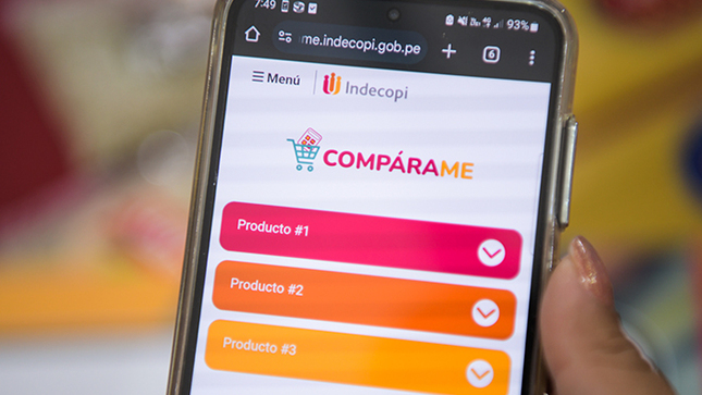 Indecopi lanza “Compárame”, una calculadora para que los usuarios tomen mejores decisiones de compra en productos para el hogar