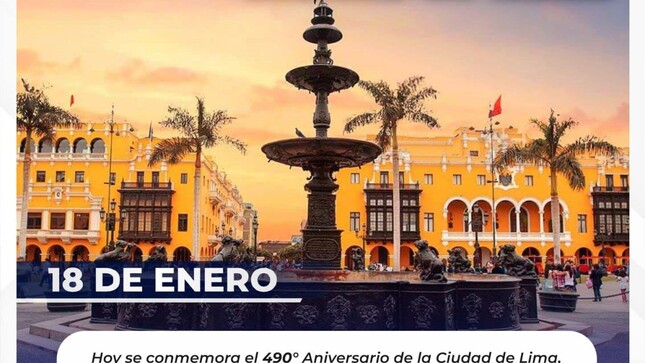 Lima cumple su 490° aniversario de fundación española y lo conmemoramos reconociendo su diversidad y rostro migrante, la capacidad de su gente por construir oportunidades y esperanza en medio de las adversidades.