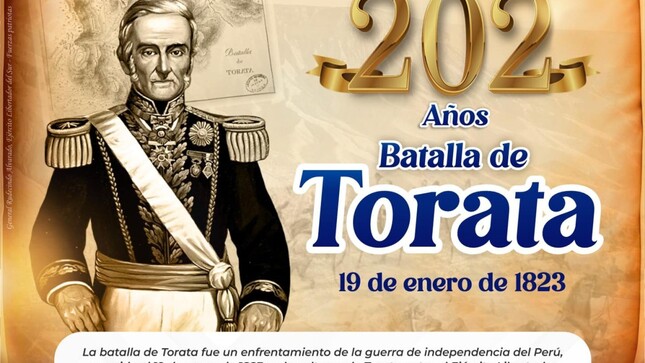 Recordamos la Batalla de Torata, han pasado 202 años desde este acontecimiento.