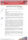 Vista preliminar de documento RESOLUCIÓN DE ALCALDÍA N° 066-2025-MDL-A
