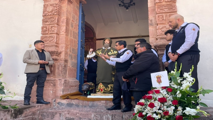 Ministerio de Cultura recuperará venerada imagen de San Antonio Abad en el Centro de Restauración de Tipón en Cusco