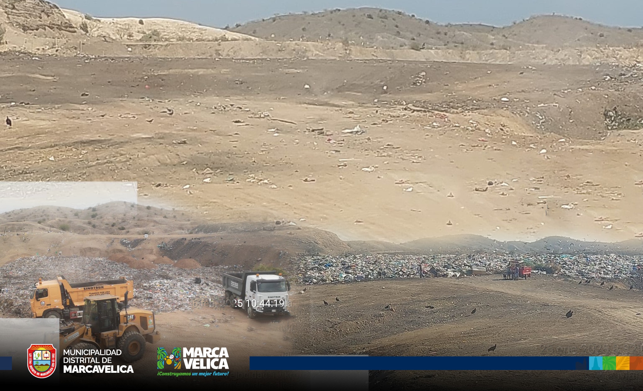 Municipalidad de Marcavelica realiza jornadas de eliminación de residuos sólidos