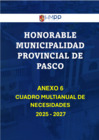 Vista preliminar de documento CUADRO MULTIANUAL DE NECESIDADES ANEXO 6