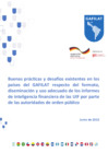 Vista preliminar de documento Buenas prácticas y desafíos existentes en los países del GAFILAT respecto de los informes de UIF. GAFILAT. 2022