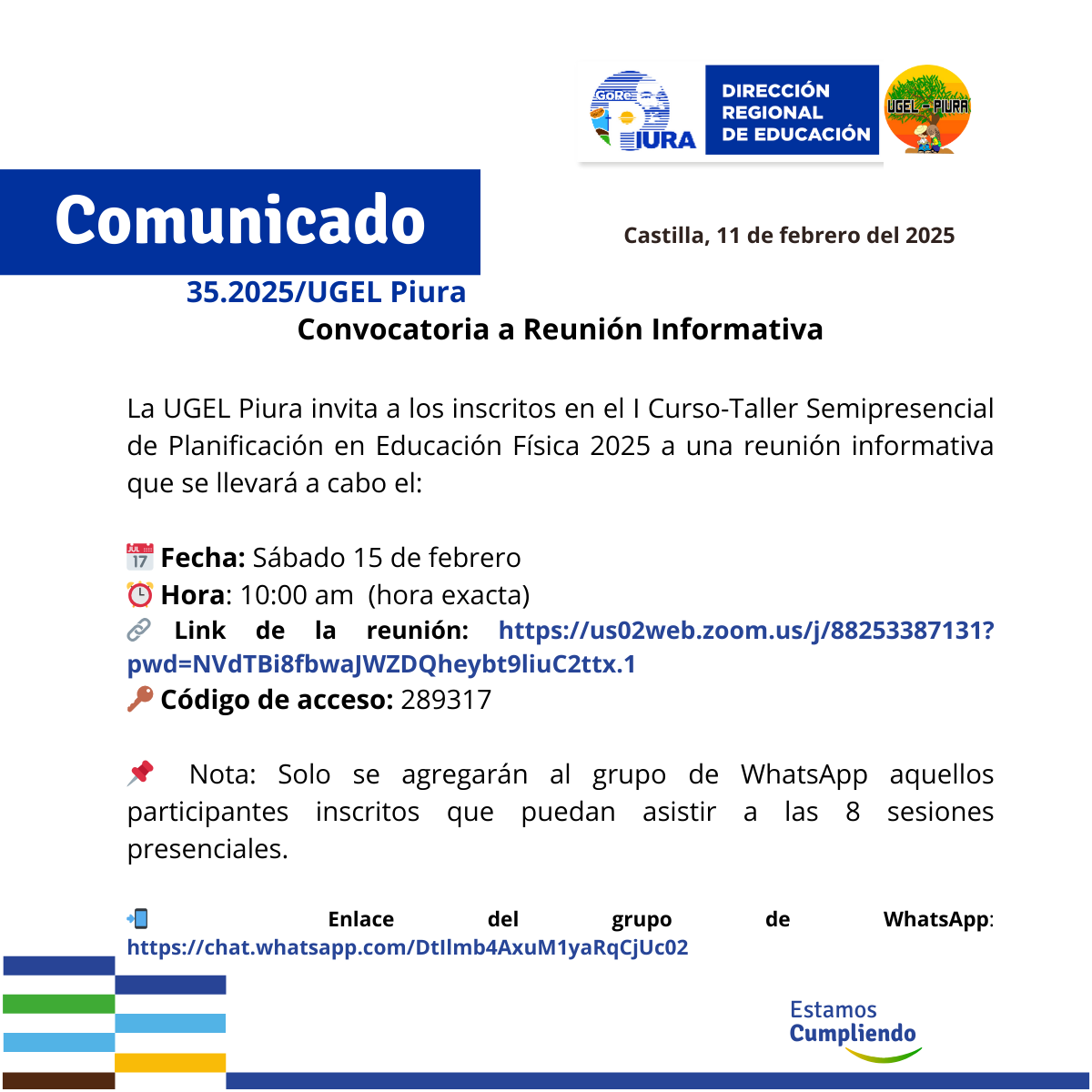 comunicado