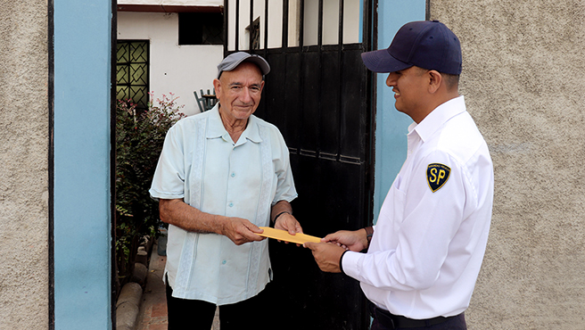 pago a domicilio
