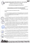 Vista preliminar de documento RESOLUCIÓN DE ALCALDÍA N°036-2025-MPCH-A