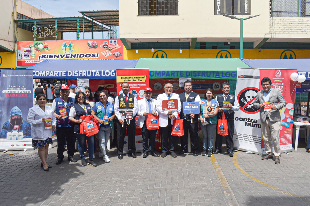 Feria para reconocer medicamentos falsificados