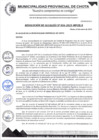 Vista preliminar de documento RESOLUCIÓN DE ALCALDÍA N°056-2025-MPCH-A