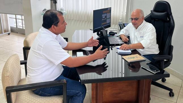 Reunión clave para mejoras en alumbrado y recuperación de espacios públicos en Marcavelica