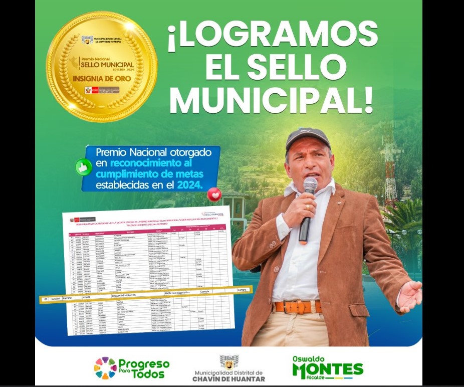 Sello Municipal en el año fiscal 2024