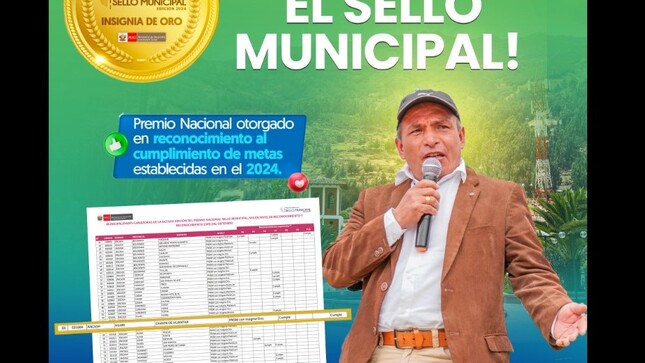 Sello Municipal en el año fiscal 2024