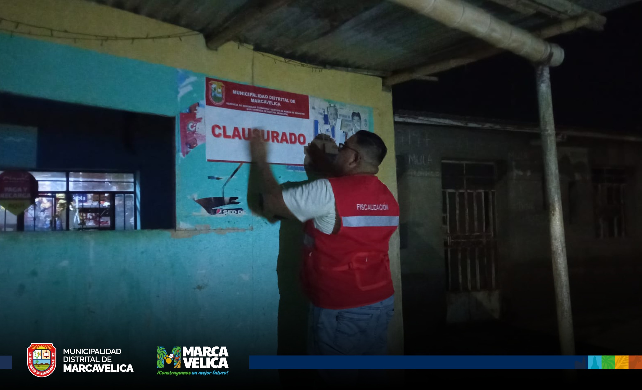 Megaoperativo coprosec clausura y decomisa bienes a bares en Marcavelica