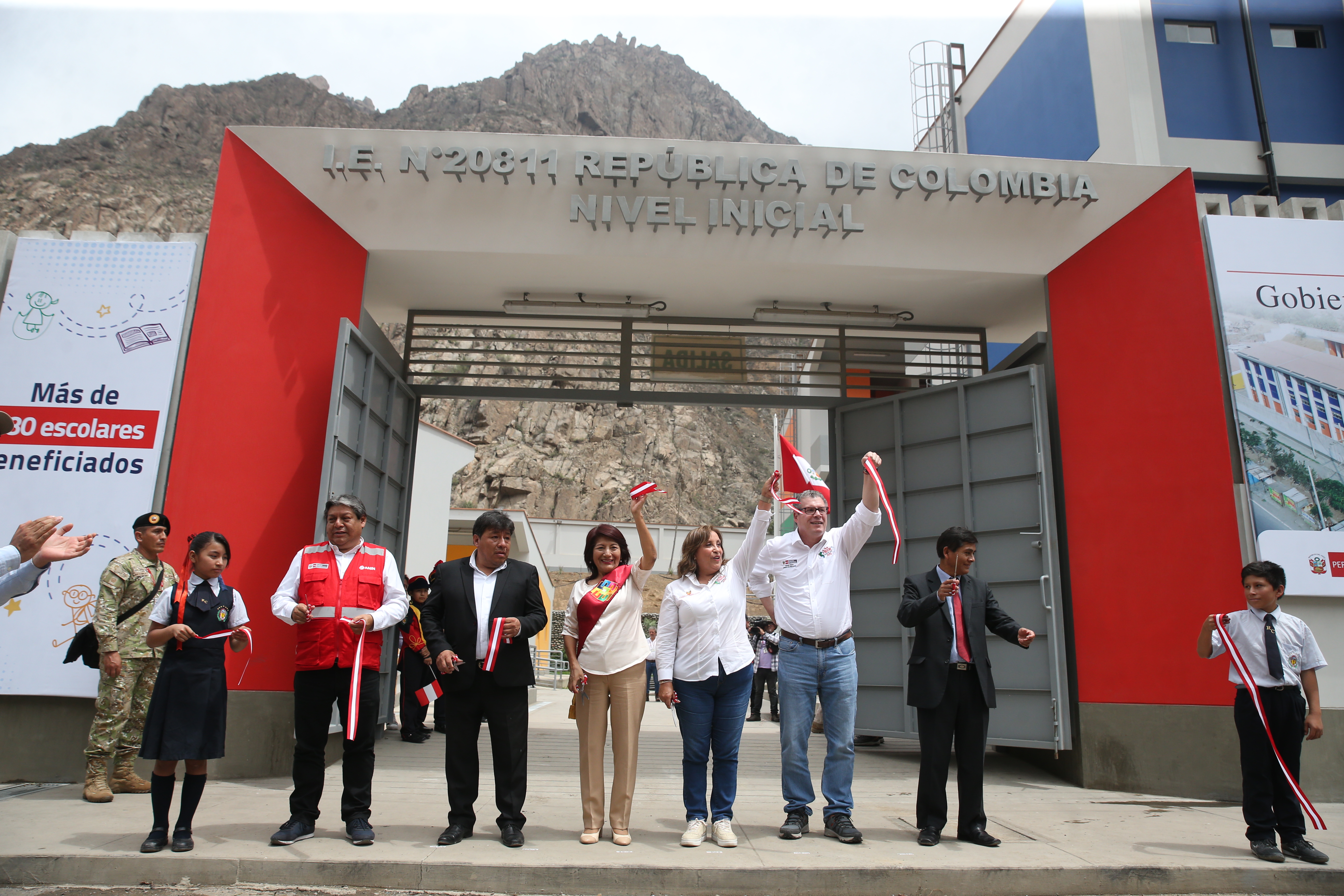 Gobierno inaugura moderno colegio en Huarochirí para más de 280 estudiantes