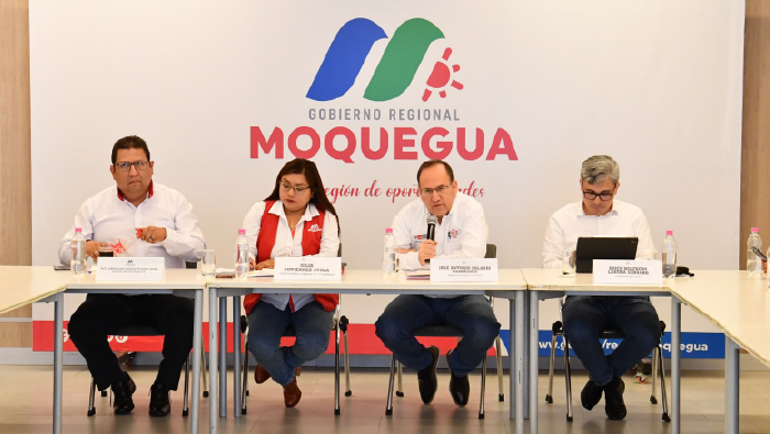 MINISTRO SALARDI EN GORE MOQUEGUA