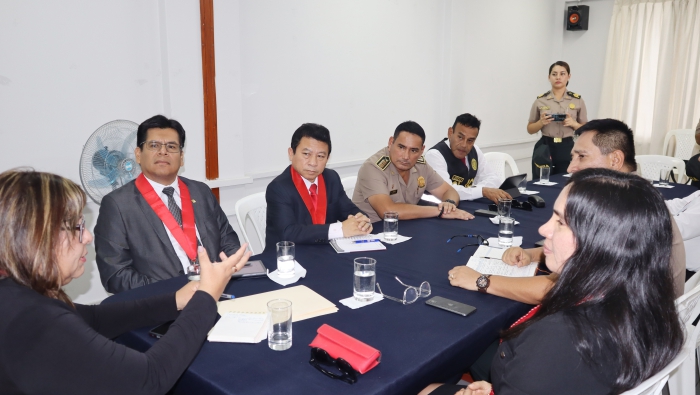 Operadores de Justicia de Piura y Sullana se reúnen para coordinar acciones contra la inseguridad y el crimen organizado