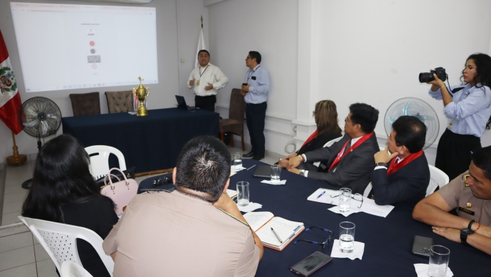 Operadores de Justicia de Piura y Sullana se reúnen para coordinar acciones contra la inseguridad y el crimen organizado
