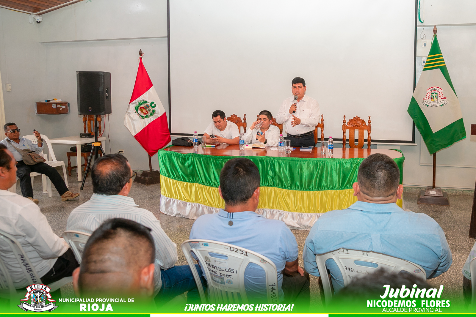 Imagen de trabajo coordinado para el desarrollo de la provincia
