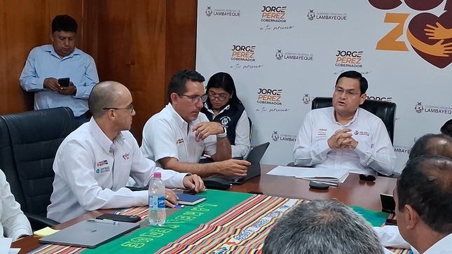 Reunión del Gobierno Regional con Viceministro