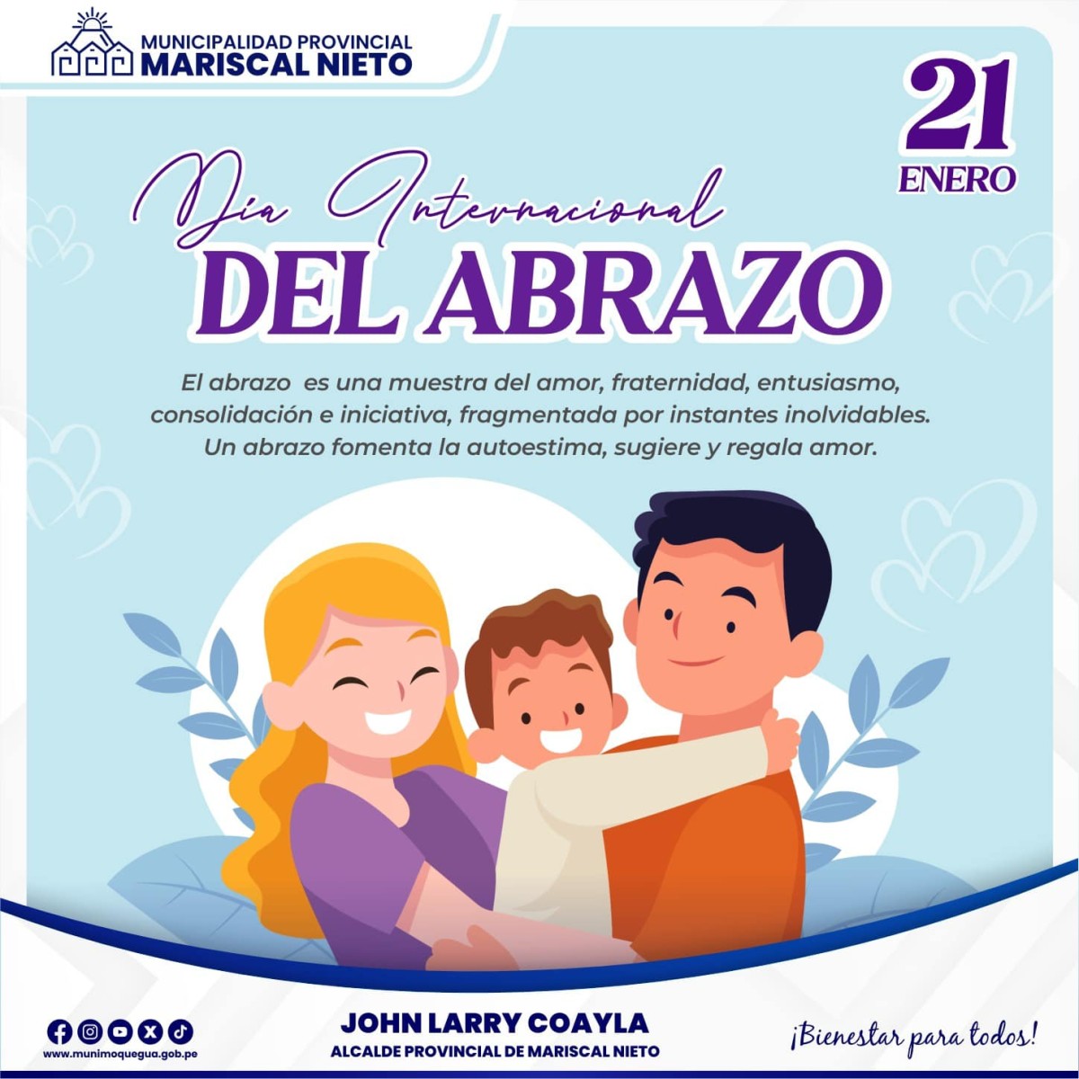 Un abrazo puede decir lo que las palabras no logran expresar: amor, apoyo, alegría o simplemente un «aquí estoy para ti».