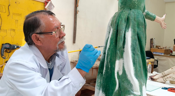 Restauración de obras de arte