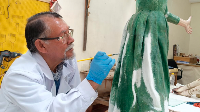 Restauración de obras de arte