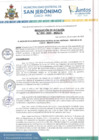 Vista preliminar de documento Resolución de Alcaldía N° 055 - 2025 - MDSJ - C