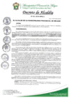 Vista preliminar de documento DECRETO DE ALCALDIA Nº 001-2025